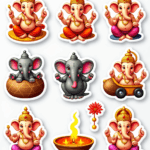 Festive India - Sticker Sheet v5